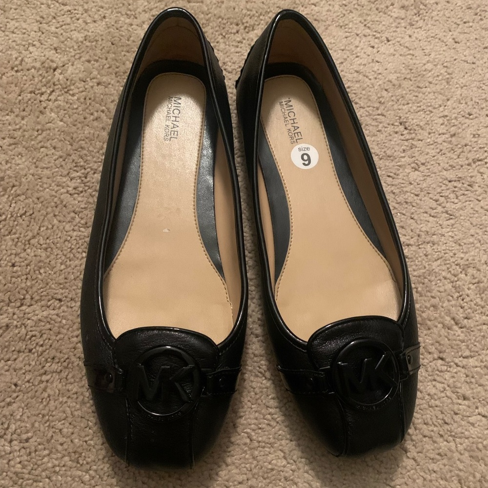 Michael Kors black flats